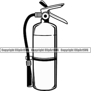 Feuerlöscher Feuerwehrmann Feuergefecht Feuerwehr Kampf Helm Maske Feuerwehrmann Feuerlöscher Design Art Logo SVG PNG Clipart Vektor Schneiden Schneiden