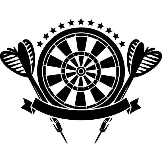 Download Darts Logo 12 Dartboard Tips Flights Board Championship | Etsy