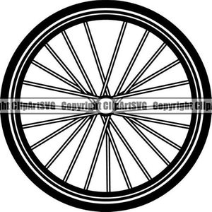 Fahrradreifen #1 Felge Speichenzyklus Radfahren Radfahrer Fahrradhelm Rennen BMX Freestyle Racing Geschwindigkeit Logo .SVG .PNG Vektor Cricut Cut Cutting