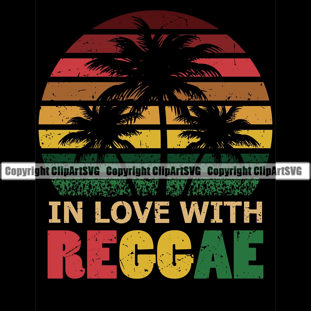 Rasta Reggae Liebe Musik Palme Hippy Reggaeton Blatt Bud Jah Etsy.de