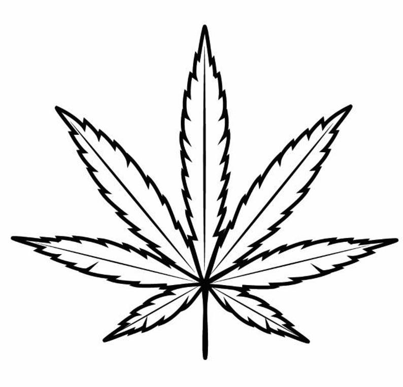 Marijuana leaf 3 medicine cannabis pot weed smoking smoke etsy