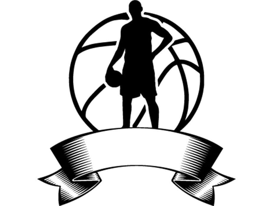 Basketball Logo 8 Player Ball Hoop Net Ball Sports Game Icon