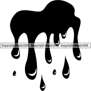 Bluttropfen Splatter Splat Flüssigkeit Tropfen Farbe Wasserfleck Horror Tod CSI Design Element Logo SVG PNG Clipart Vektor Cricut Cut Schneidedatei