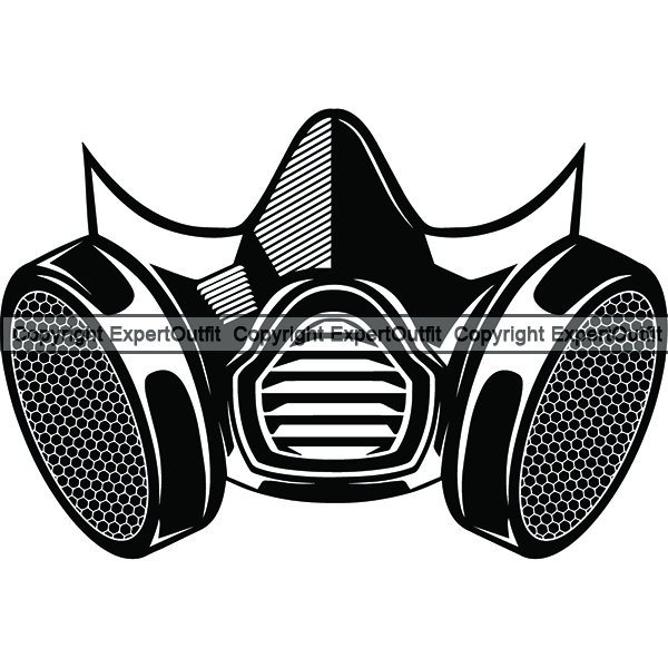 Painter Spray Paint Painting Mask Respirator Protection Nose Etsy Israel