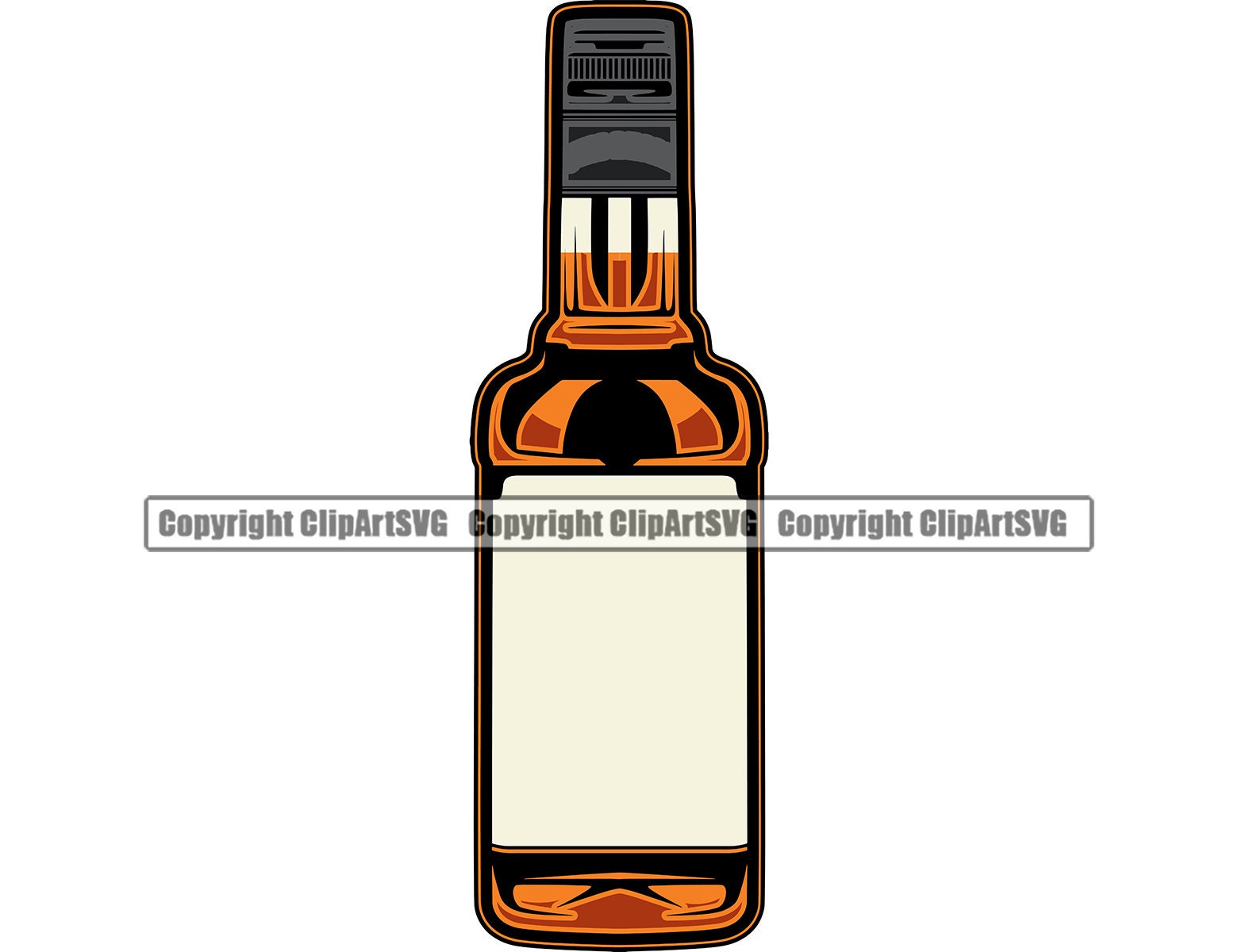 Liquor Bottle Alcohol Whiskey Vodka Rum Drink Bar Pub Tavern Etsy