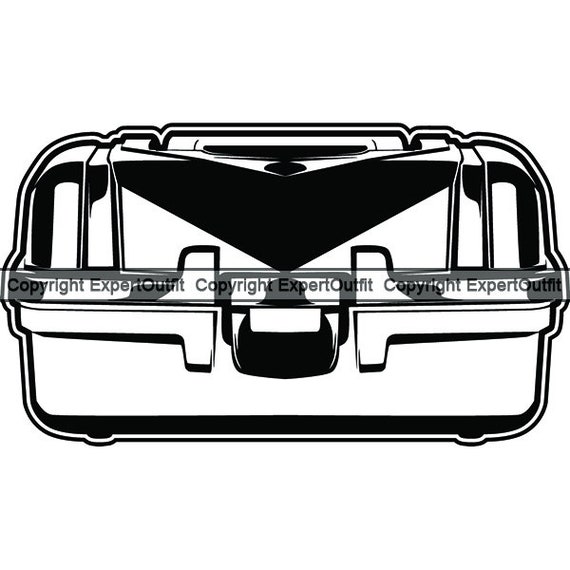 Download Fish Fishing Tackle Box Caddy Container Gear Chest Storage Store Hutch Crate Case Angler Fisherman Svg Png Clipart Vector Cricut Cut Cutting