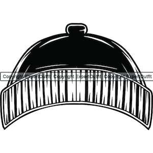 Gorro sombrero sombrero gorra nieve invierno esquí esquí snowboard snowboarder ropa ropa clima frío .SVG .PNG Clipart Vector Cricut Corte Corte