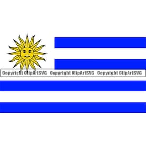 Uruguay Uruguayan South America Country World National Nation Flag Logo Art .JPG .PNG Clipart Clip Art Design Graphic Download File