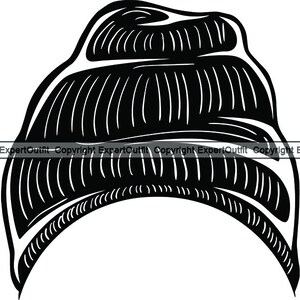 Holzfäller Beanie Mütze Hut Mütze Schnee Winter Ski Skifahren Snowboard Snowboarder Bekleidung Kleidung .SVG .PNG Clipart Vektor Cricut Cut Cutting