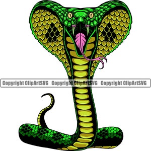 Ratelslang slang hoofd reptiel Wildlife wilde dieren dierentuin mascotte Cobra Viper Python Design Art Logo SVG PNG Clipart Vector Cricut knippen snijden