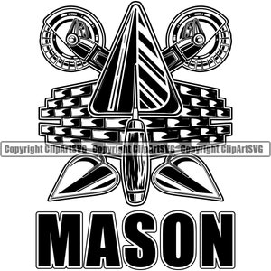 Maurer Mauer Beton Bau Gebäude Zement Ziegel Stein Block Wand Fliese Versorgung Design Element Logo SVG Png Clipart Vektor Datei