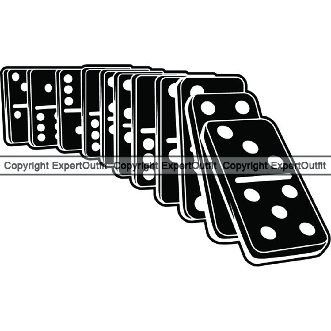 Dominoes Falling #1 Pieces Game Strategy Player Club Competition Fun ...