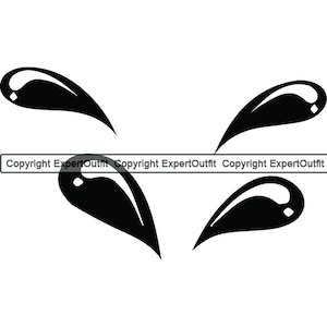 Water Splash #1 Puddle Liquid Drop Drip Wet Splashing Splatter Paintball Blood Design Element .SVG .PNG Clipart Vector Cricut Cut Cutting