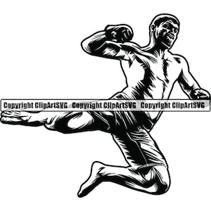 MMA ファイター #2 テーピングされた拳の戦い 格闘技 ハンド ボクサー ボクシング キックボクシング 競技 ロゴ.SVG .EPS ベクトル Cricut カット カッティング