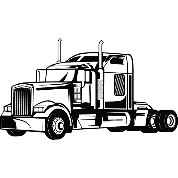 Free Free Truck Trailer Svg 668 SVG PNG EPS DXF File