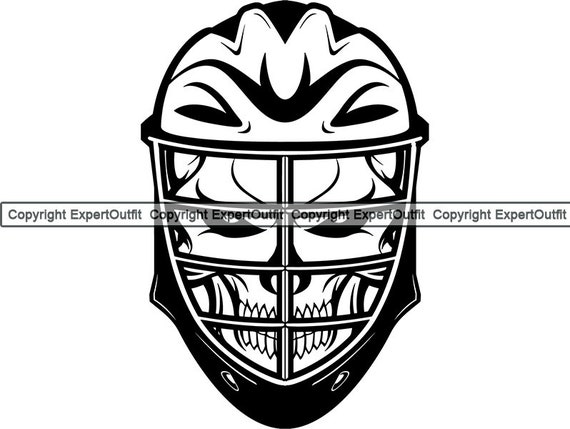 Sport Hockey Helmet Facemask Grill Skull Skeleton Mask Etsy