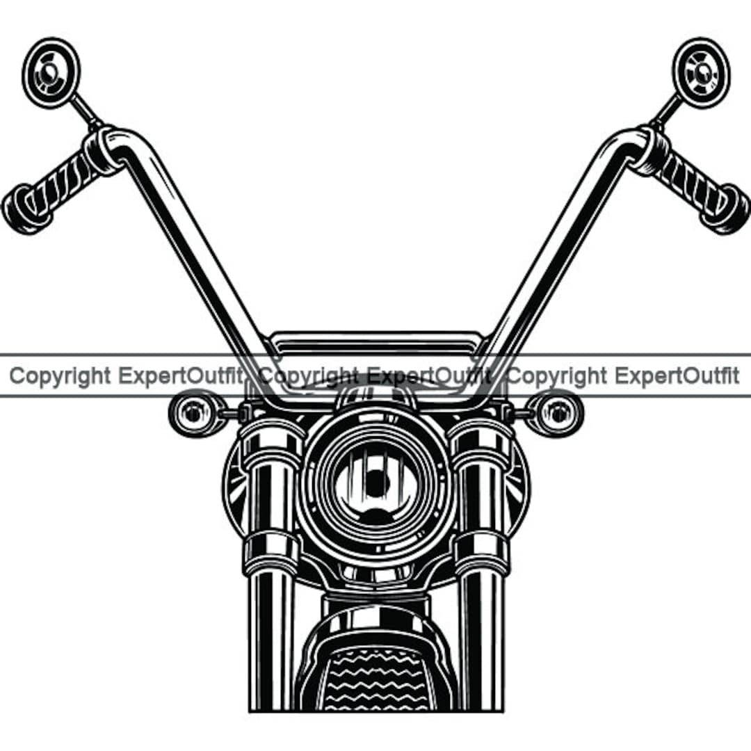 Motorcycle Handlebars Handle Steering Bar Motorcycling Motorbike