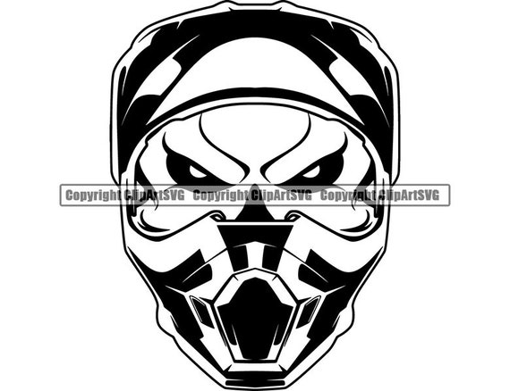 Motorcycle Armor Helmet Racing Dirt Bike Motorcross Motocross Etsy