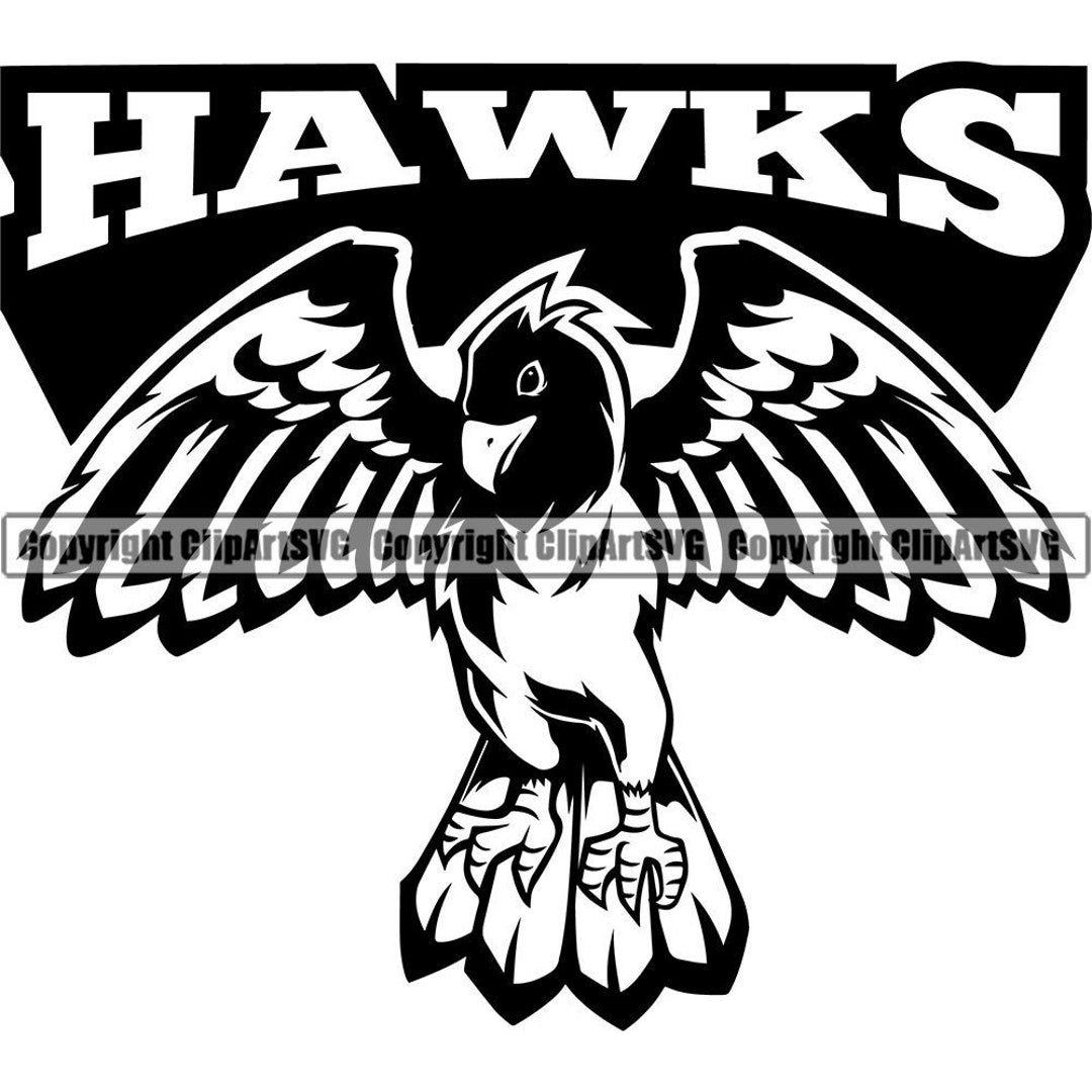 Hell Hawks Logo Clipart