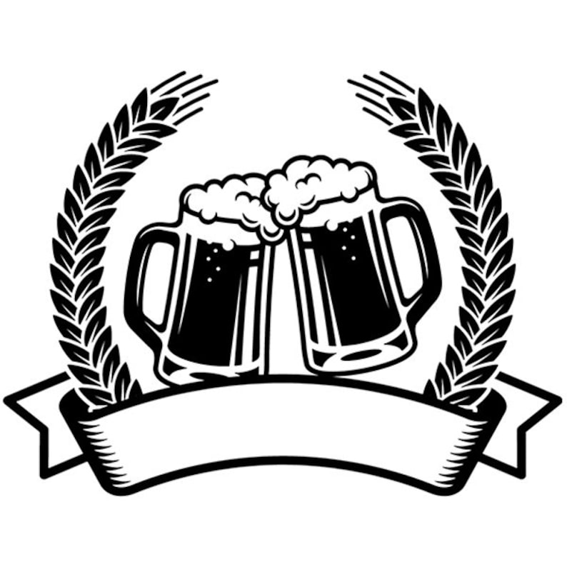 Beer Logo #8 Premium Quality Label Emblem Pub Bar Tavern Brew Brewery Cheer...