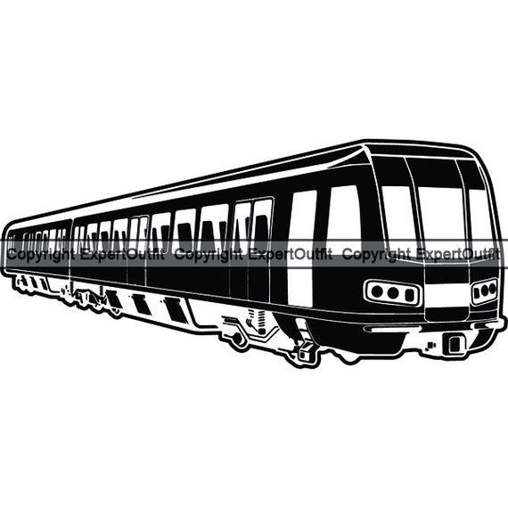 Electric Train 3 Railway Transport Electric Railroad Station Etsy
