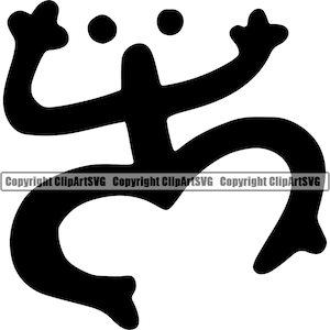 May include: A black and white graphic of a stylized human figure with arms raised and legs bent. The figure has three dots above the head. The text "Copyright ClipArtSVG" is at the bottom.