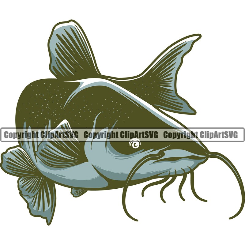 Catfish Art - Etsy