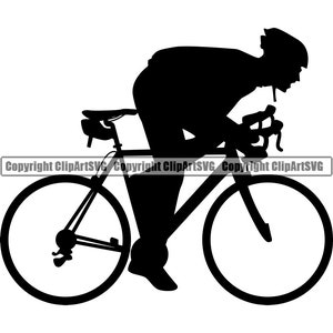 Fahrrad Zyklus Radfahren Radfahrer Fahrrad Sport Rennen Rennen 10 Geschwindigkeit Wort Text Name Art Design Logo SVG PNG Vektor Clipart geschnitten Cricut Schneidedatei