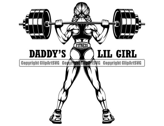 Download Bodybuilding Woman Female Muscle Flex Fitness Gym Workout Etsy
