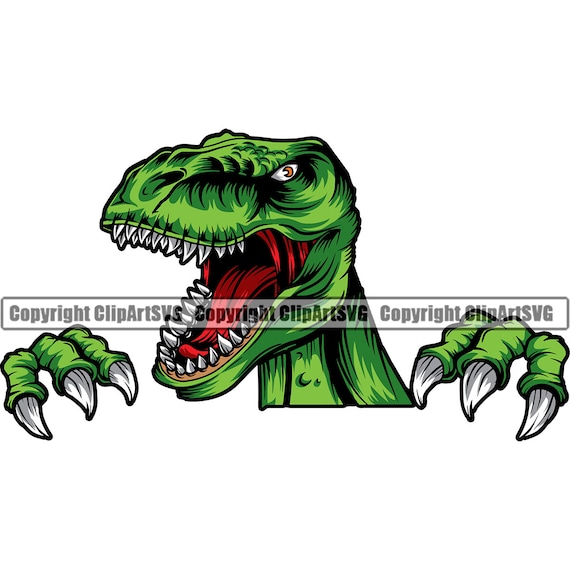 T-rex Jurassic Dinosaur PNG & SVG Design For T-Shirts