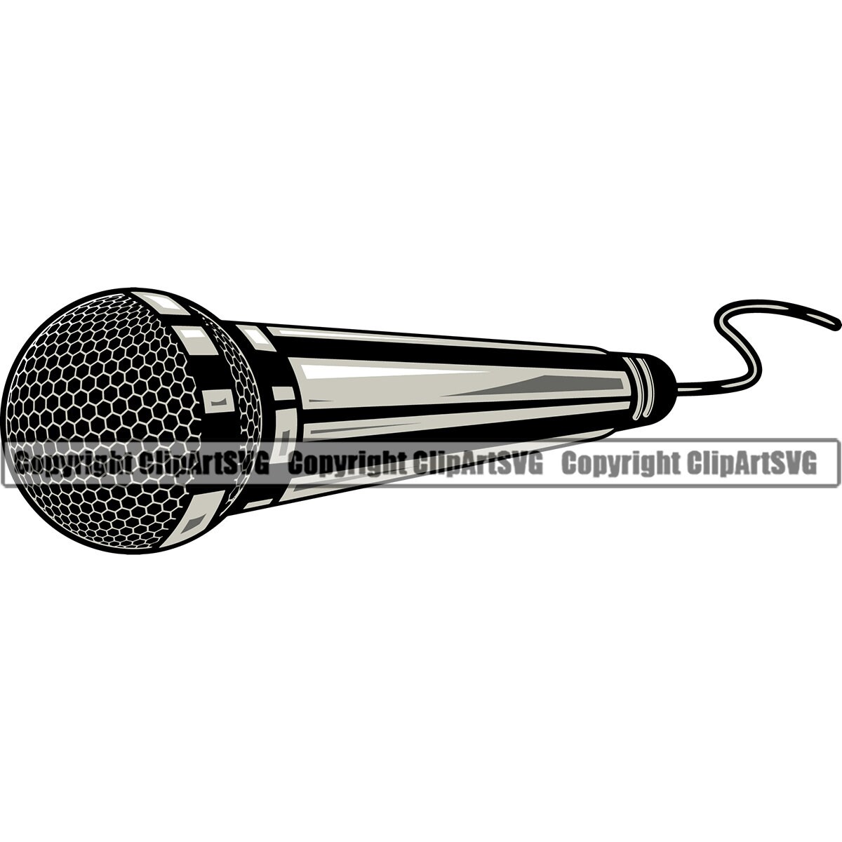 Microphone design ancien 