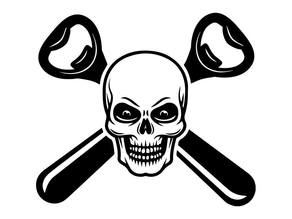 Beer Logo 34 Skull Opener Bottle Cap Pub Bar Alcohol Drink Etsy