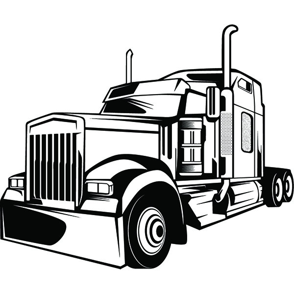 Free Free 136 Semi Truck Silhouette 18 Wheeler Svg Free SVG PNG EPS DXF File
