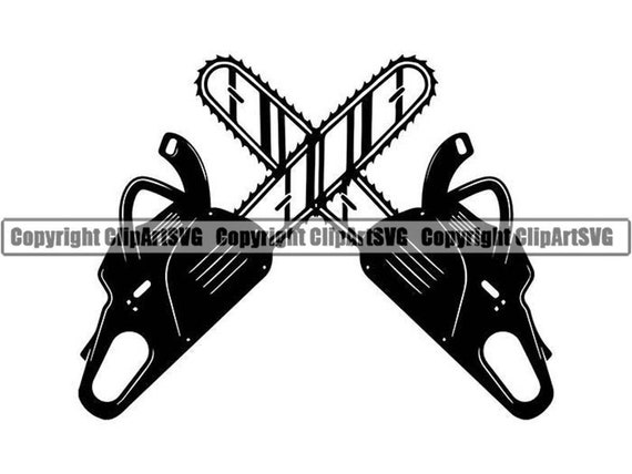 Lumberjack Logo 14 Chain Saw Crossed Viking Tool Chop Forrest Etsy
