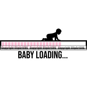Bébé Chargement Femme Enceinte Pieds Pied Naissance Bébé Garçon Fille Parent Maman Papa Silhouette Art Design Élément Logo SVG PNG Clipart Vecteur Coupe