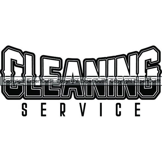 Cleaning Logo Maid Service Housekeeper Housekeeping Housework Etsy
