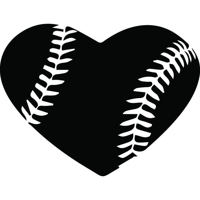 Free Free 178 Love Baseball Heart Svg SVG PNG EPS DXF File