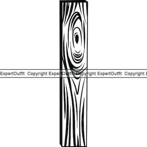 Tablero de grano de madera #6 Madera Manitas Material de construcción Carpintero Construcción Carpintería Tablón .SVG .PNG Clipart Vector Cricut Corte Corte