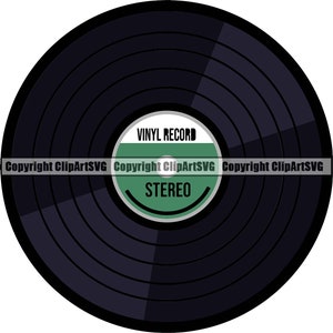 Musik Plattenspieler Plattenspieler Mixer DJ Disc Jockey Scratchen Album Vinyl Club Stereo Sound Design Art Logo SVG PNG Vektor Clipart geschnitten Datei