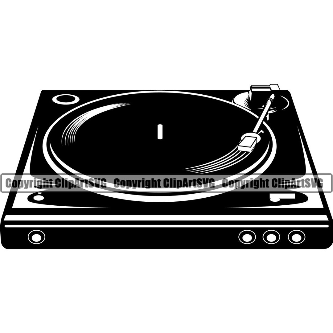 Music Turntable Record Player Mixer DJ Disc Jockey Scratching Album