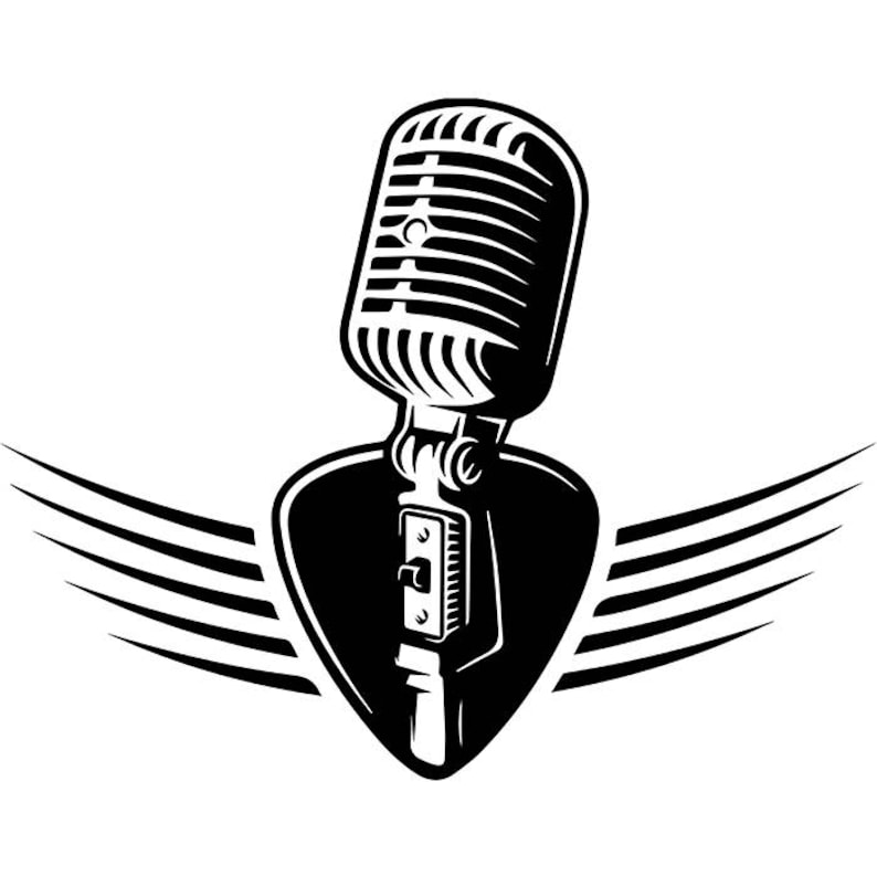 Microphone Logo 3 Audio Sound Recording Record Voice Mic ...