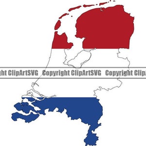 Pays-Bas Europe du Nord-Ouest pays européen monde Nation National drapeau carte Logo Art. JPG. PNG Clipart Clip Art Design fichier graphique