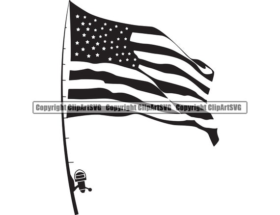 American Flag Fishing Rod Flag Pole American Flag With Lure Merch Gifts For  Sale Redbubble