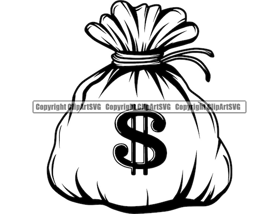 Money bag Clipart. Free Download Transparent .PNG or Vector