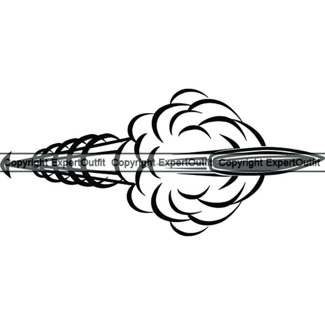 Explosion #2 Bomb Bullet Shoot Explode Gun Shot Cannon Smoke Fire ...