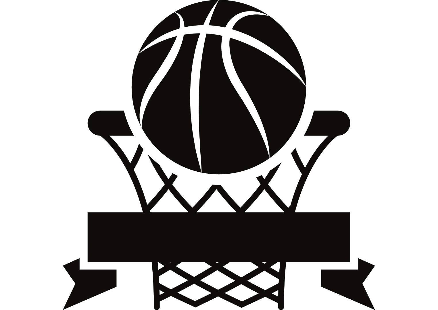 Download Basketball Logo 1 Hoop Net Ball Sports Game Icon .SVG .EPS | Etsy