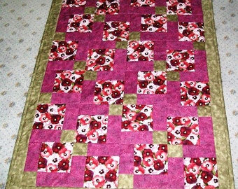 Pansy D'Lite Quilt Pattern by sew4Fun Australia