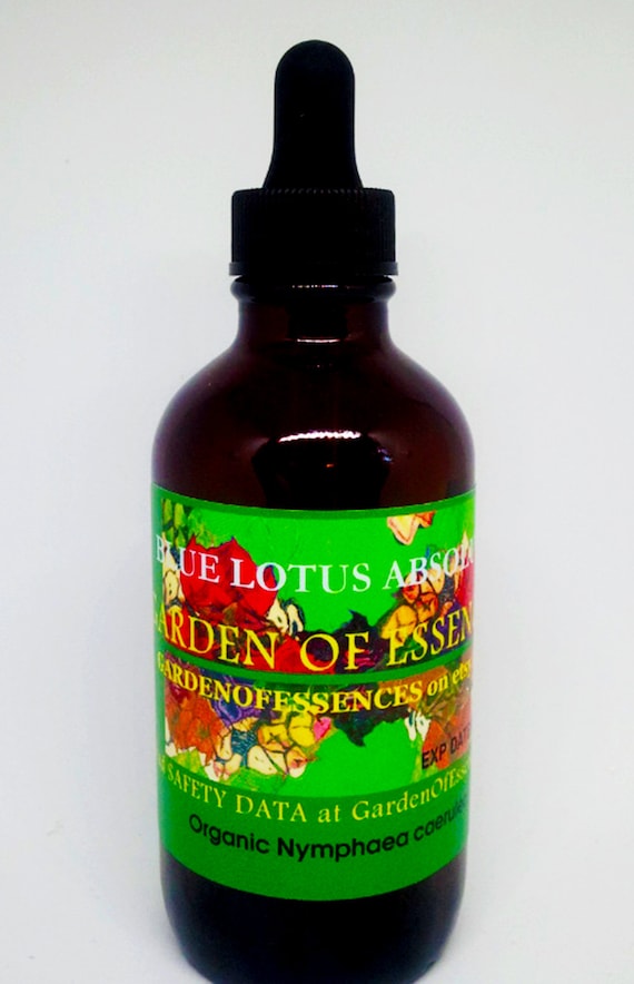 Organic Blue Lotus Absolute Essential Oil Undiluted, Blue Water