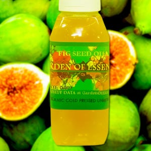 SALE Organic FIG Seed OIL Unrefined Cold Pressed Anti-aging Face Oil for Brown Patches, Dark Spots, Calming for Redness, GardenOfEssences