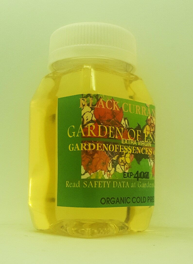 ORGANIC Black Currant Seed Oil Cold Pressed Face Oil Etsy